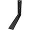 Ekena Millwork Countertop Support Steel Heavy Duty Bracket w/ Gusset, Powder Coated Black 2 1/2"W x 14"D x 10"H BKTM02X14X10CGPBL - alternate 8